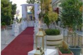 مسیر عروس و داماد تالار پذیرایی هتل شیان