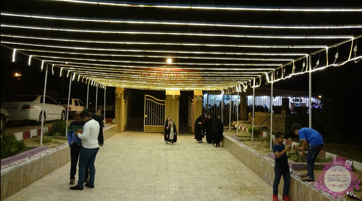 ورودی اصلی تالار پذیرایی سعد آباد