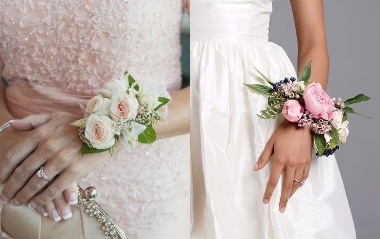 منحصر به فردترین دسته گل عروس با کراوات دستی 