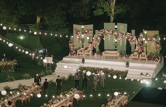 بهترین طراحی باغ عروسی