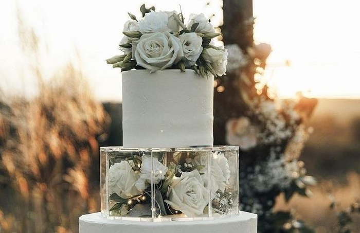 تزیینات مناسب برای کیک مراسم عروسی
