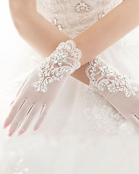 جدیدترین دستکش عروس دانتلی