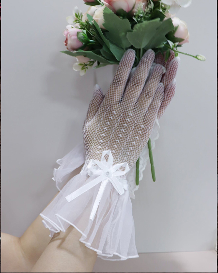 دستکش عروس زیبا