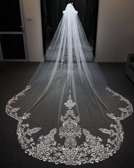 مدل تور عروس اروپایی بلند و لاکچری