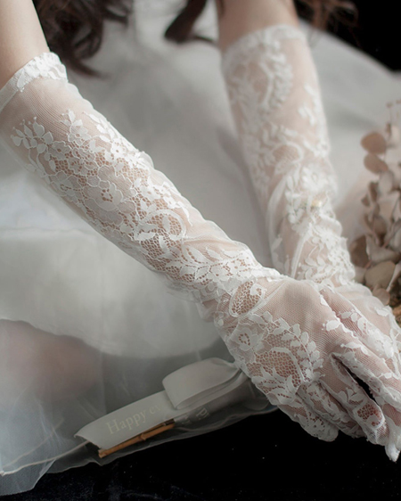 مدرن ترین و زیباترین دستکش عروس